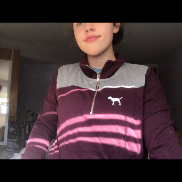 PINK Victoria's Secret Tops - Zip up